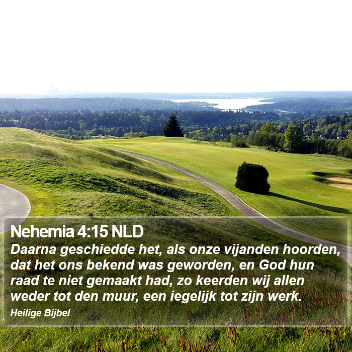 Nehemia 4:15 NLD Bible Study