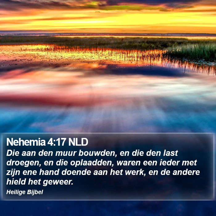 Nehemia 4:17 NLD Bible Study