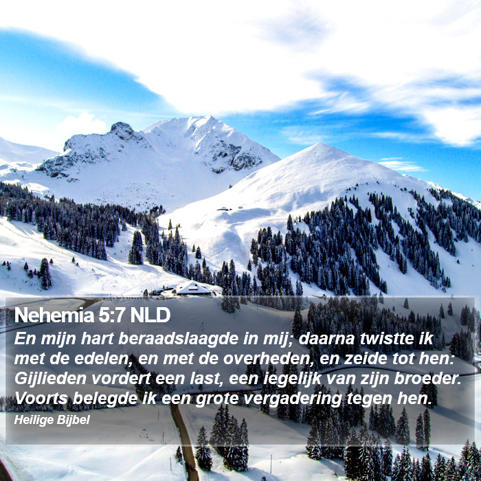 Nehemia 5:7 NLD Bible Study