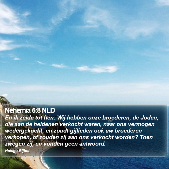 Nehemia 5:8 NLD Bible Study