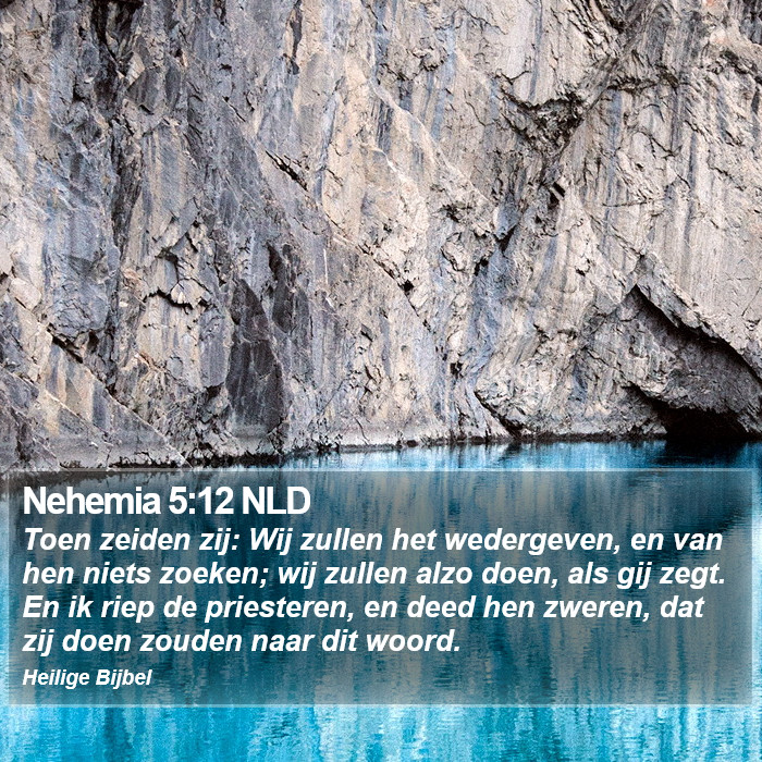 Nehemia 5:12 NLD Bible Study