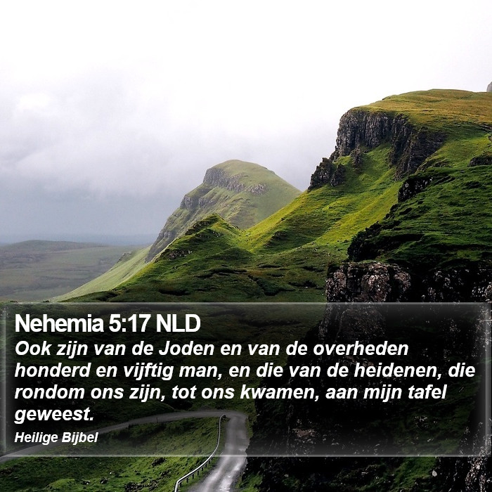 Nehemia 5:17 NLD Bible Study