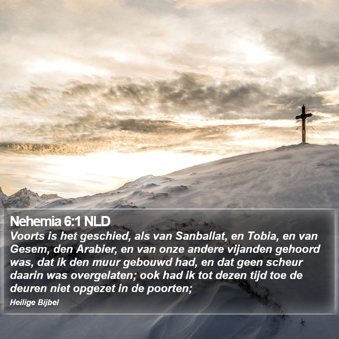 Nehemia 6:1 NLD Bible Study