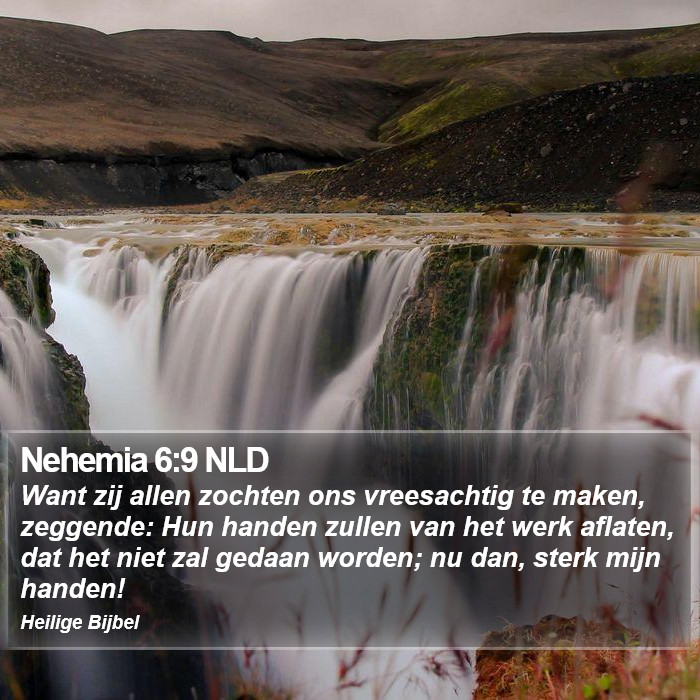 Nehemia 6:9 NLD Bible Study