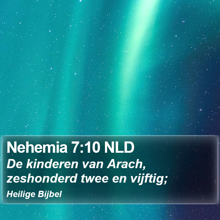 Nehemia 7:10 NLD Bible Study