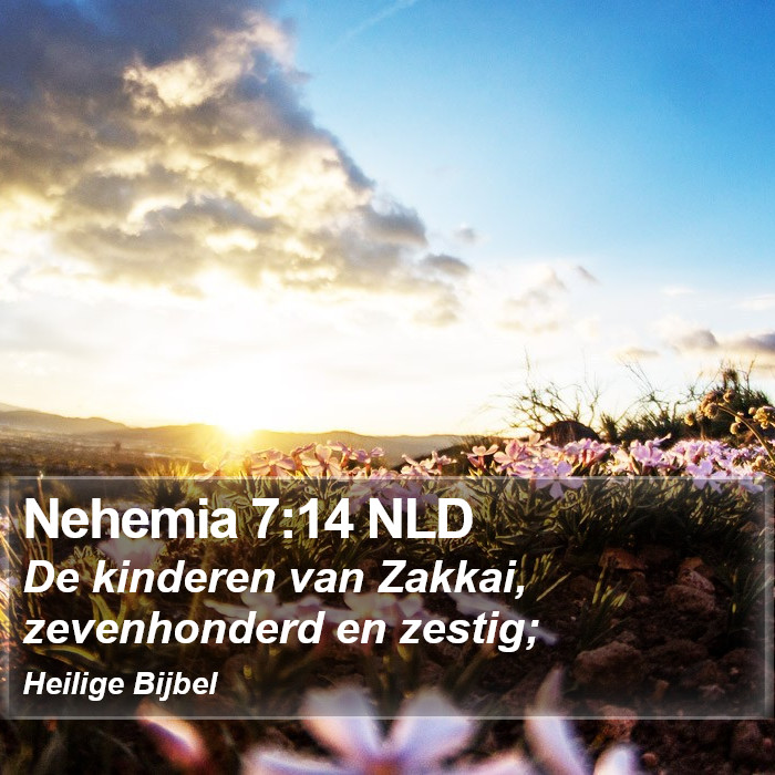 Nehemia 7:14 NLD Bible Study
