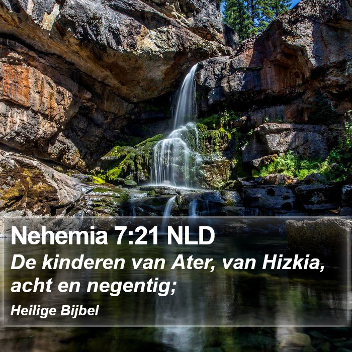 Nehemia 7:21 NLD Bible Study