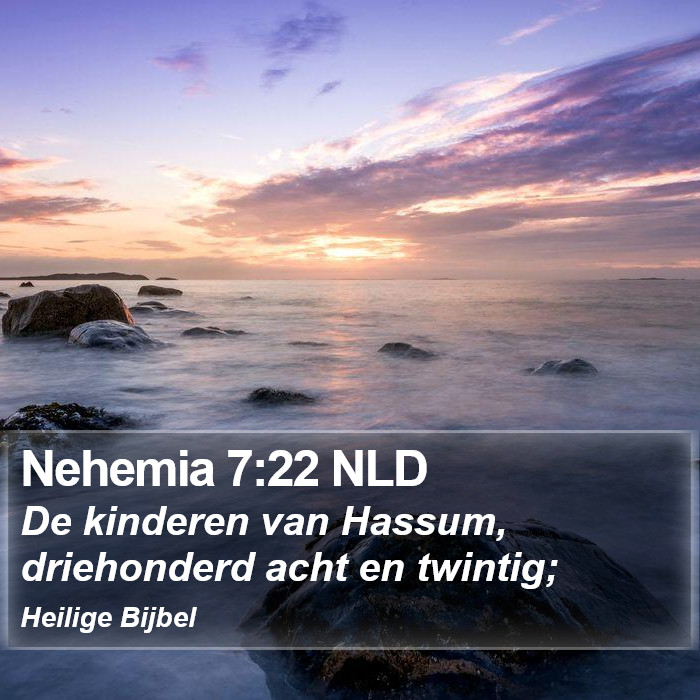 Nehemia 7:22 NLD Bible Study