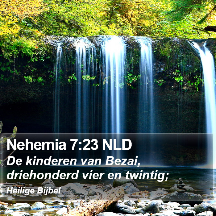 Nehemia 7:23 NLD Bible Study