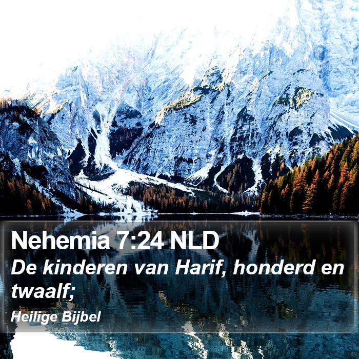 Nehemia 7:24 NLD Bible Study