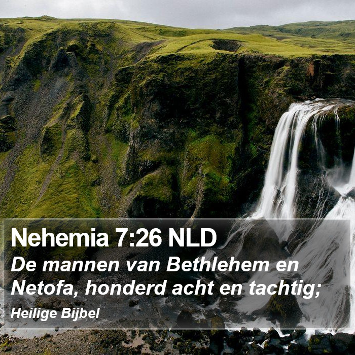 Nehemia 7:26 NLD Bible Study