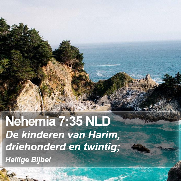 Nehemia 7:35 NLD Bible Study