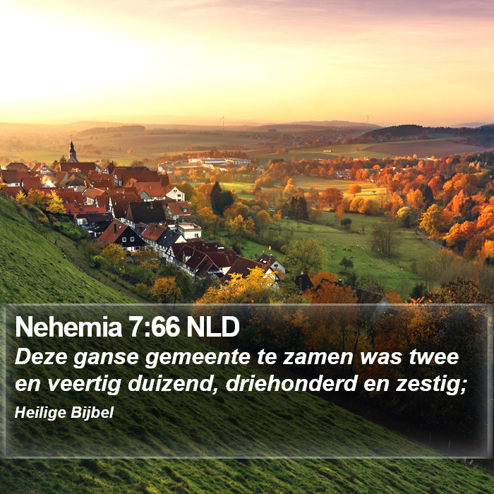 Nehemia 7:66 NLD Bible Study