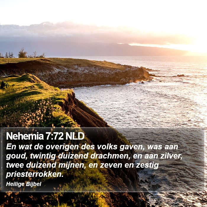 Nehemia 7:72 NLD Bible Study