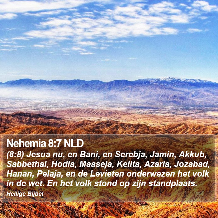 Nehemia 8:7 NLD Bible Study