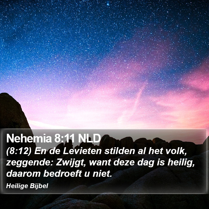 Nehemia 8:11 NLD Bible Study
