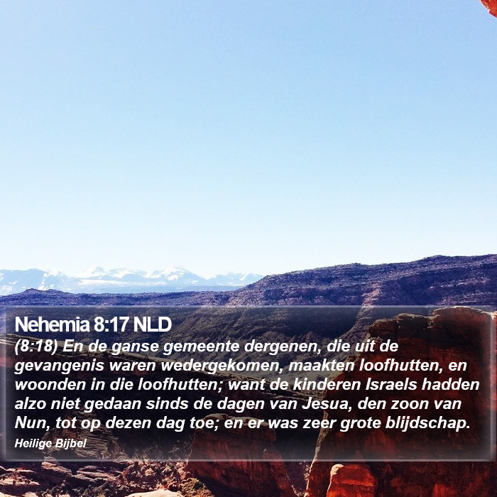 Nehemia 8:17 NLD Bible Study