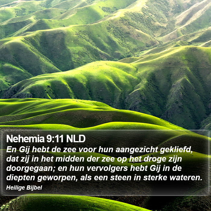 Nehemia 9:11 NLD Bible Study