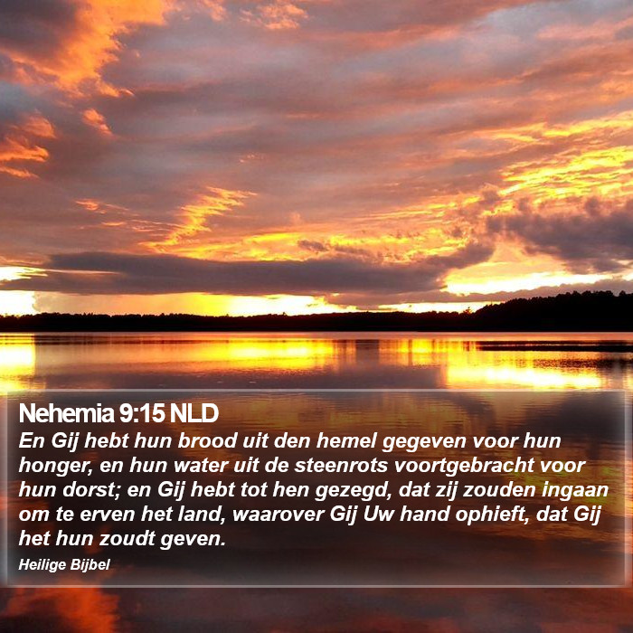 Nehemia 9:15 NLD Bible Study