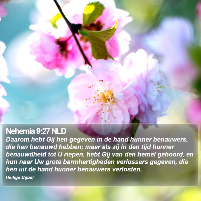 Nehemia 9:27 NLD Bible Study