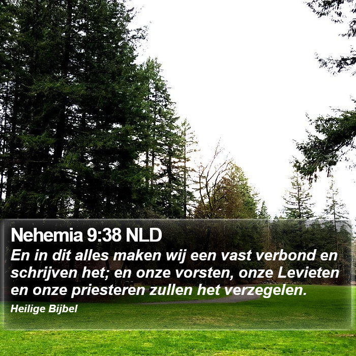 Nehemia 9:38 NLD Bible Study