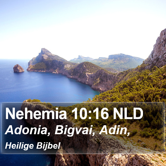 Nehemia 10:16 NLD Bible Study