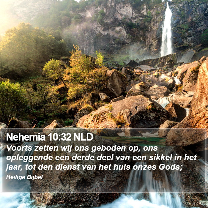 Nehemia 10:32 NLD Bible Study