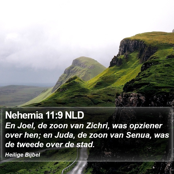 Nehemia 11:9 NLD Bible Study