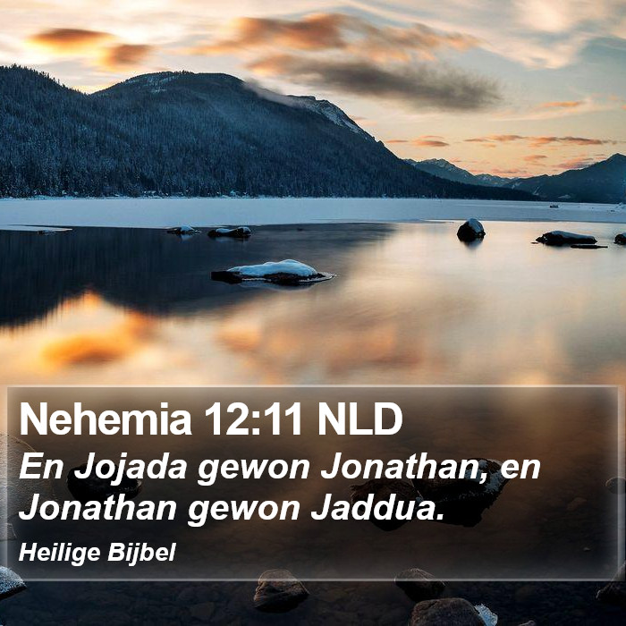 Nehemia 12:11 NLD Bible Study