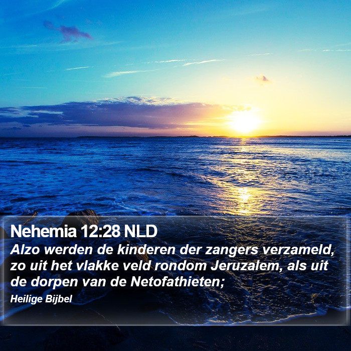 Nehemia 12:28 NLD Bible Study