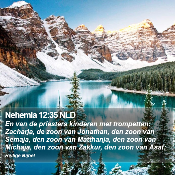 Nehemia 12:35 NLD Bible Study
