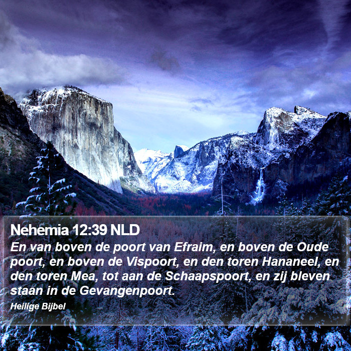 Nehemia 12:39 NLD Bible Study