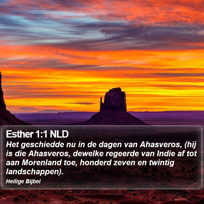 Esther 1:1 NLD Bible Study