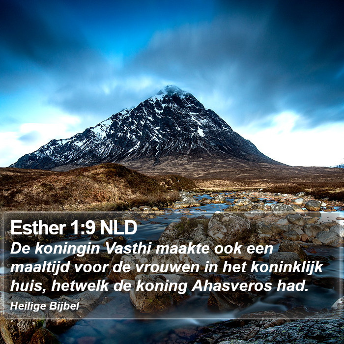 Esther 1:9 NLD Bible Study