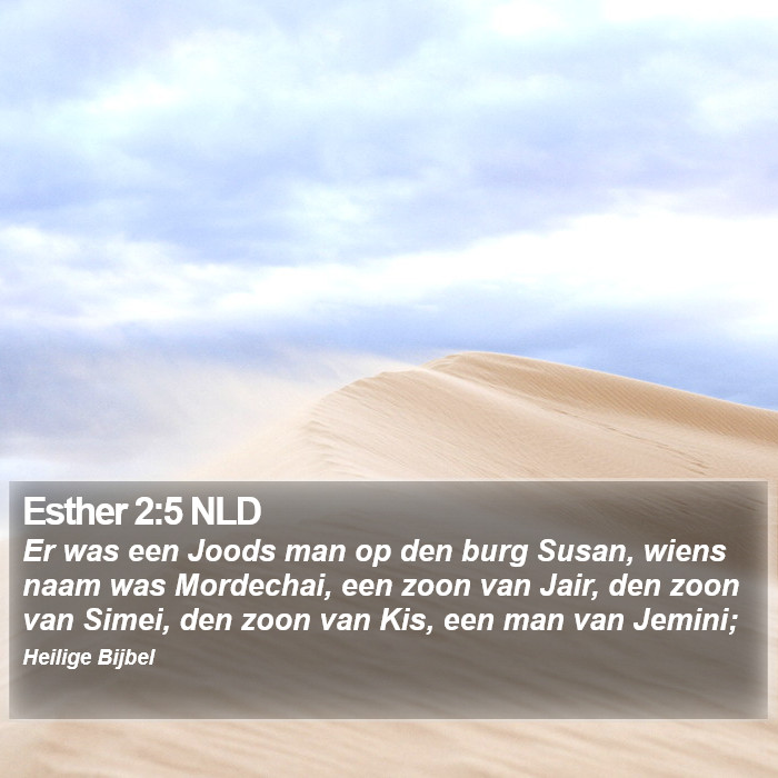 Esther 2:5 NLD Bible Study