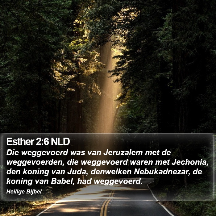 Esther 2:6 NLD Bible Study