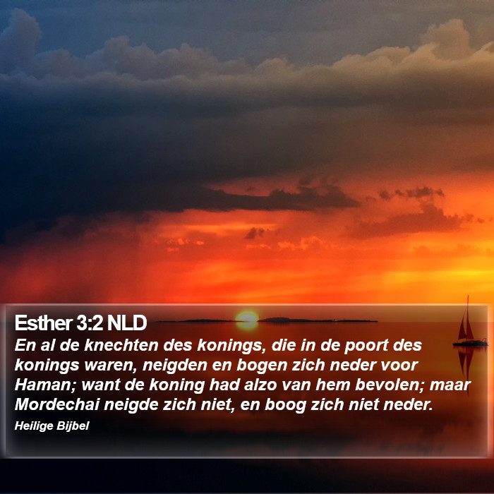 Esther 3:2 NLD Bible Study