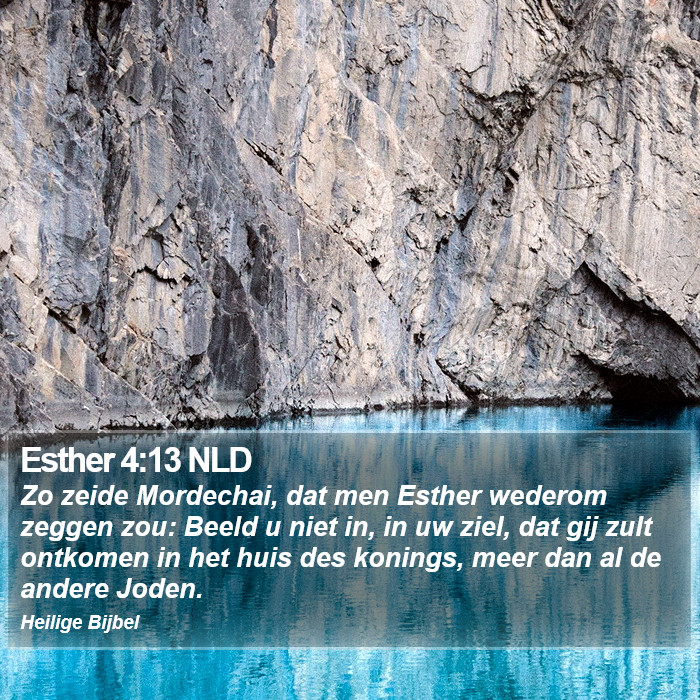 Esther 4:13 NLD Bible Study