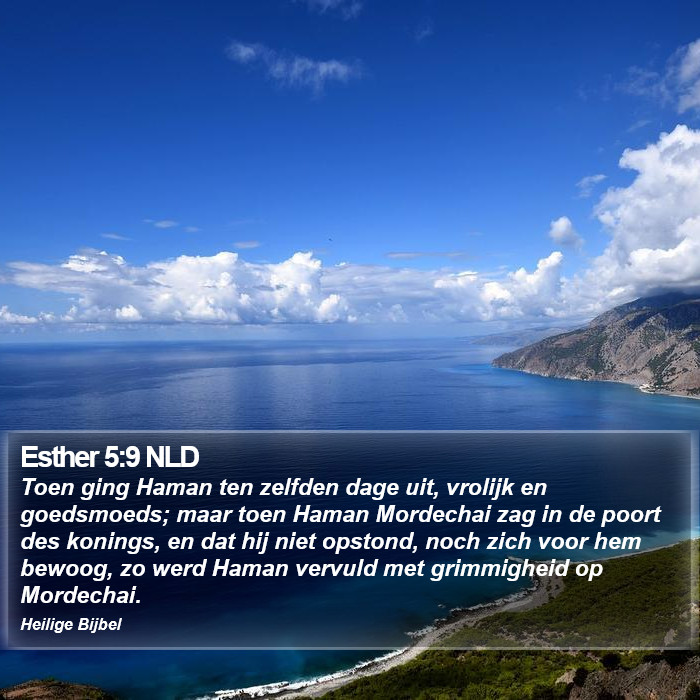 Esther 5:9 NLD Bible Study