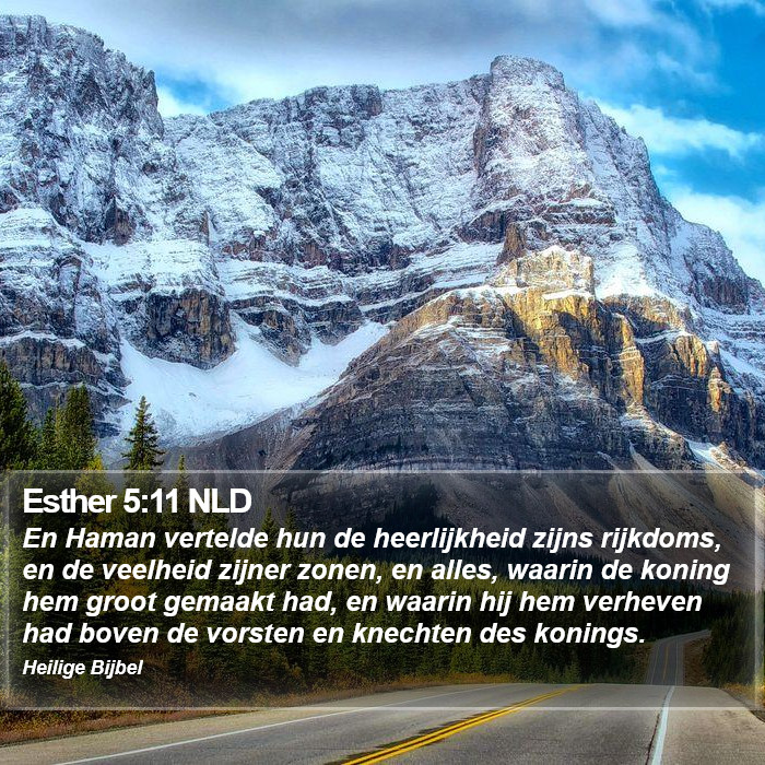 Esther 5:11 NLD Bible Study