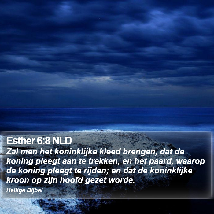 Esther 6:8 NLD Bible Study