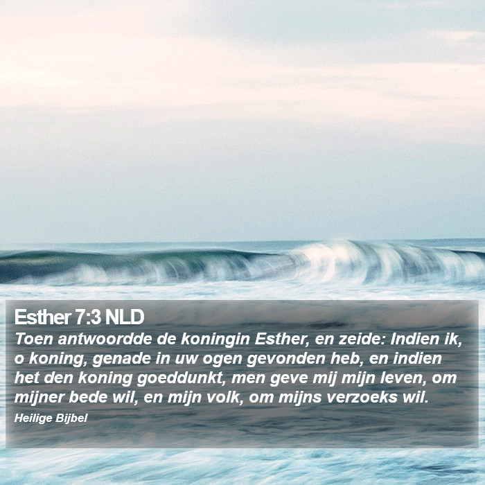 Esther 7:3 NLD Bible Study