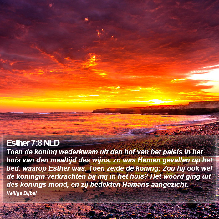 Esther 7:8 NLD Bible Study