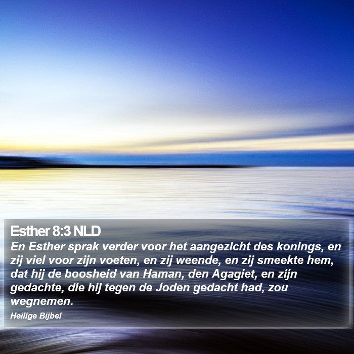 Esther 8:3 NLD Bible Study