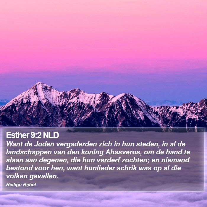 Esther 9:2 NLD Bible Study