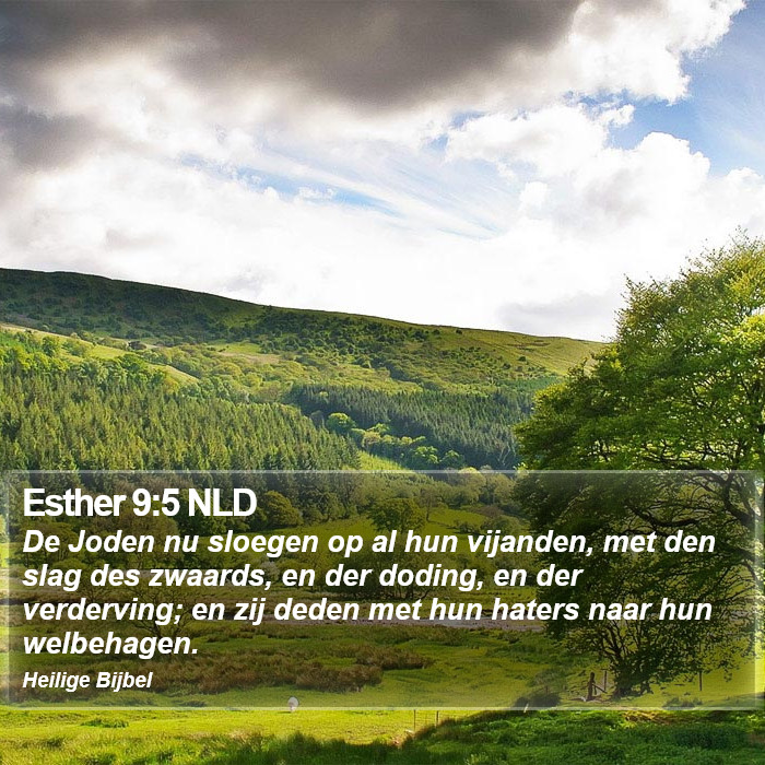 Esther 9:5 NLD Bible Study