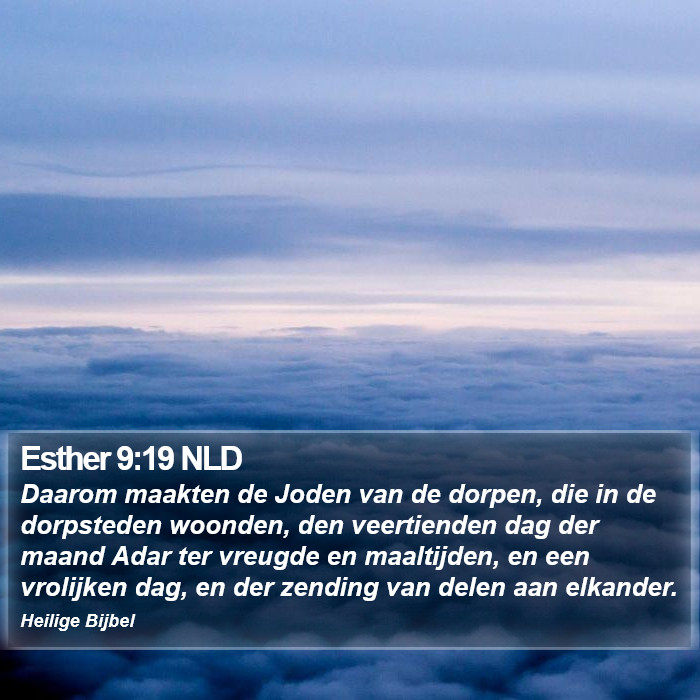 Esther 9:19 NLD Bible Study