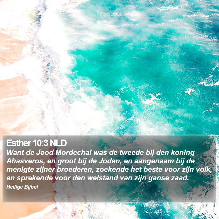 Esther 10:3 NLD Bible Study