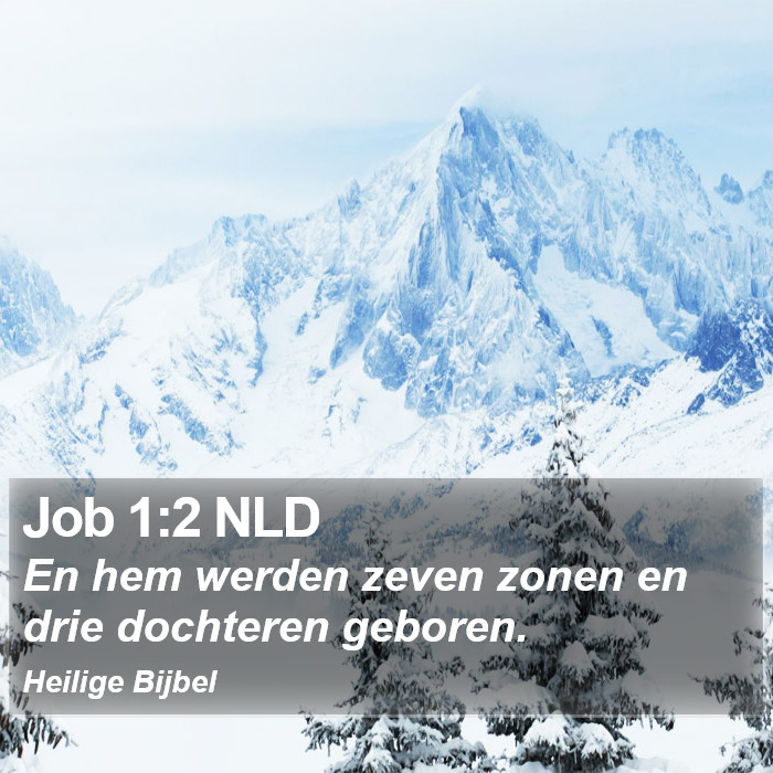 Job 1:2 NLD Bible Study