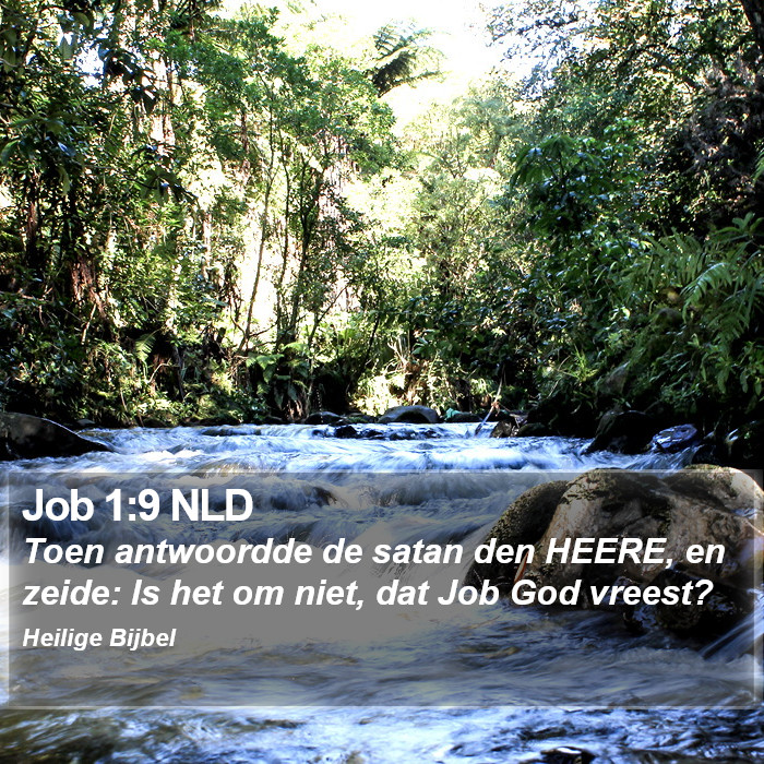 Job 1:9 NLD Bible Study